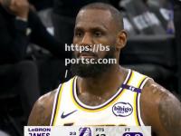 bsports体育-湖人主场大胜马刺，詹姆斯贡献全场最佳分